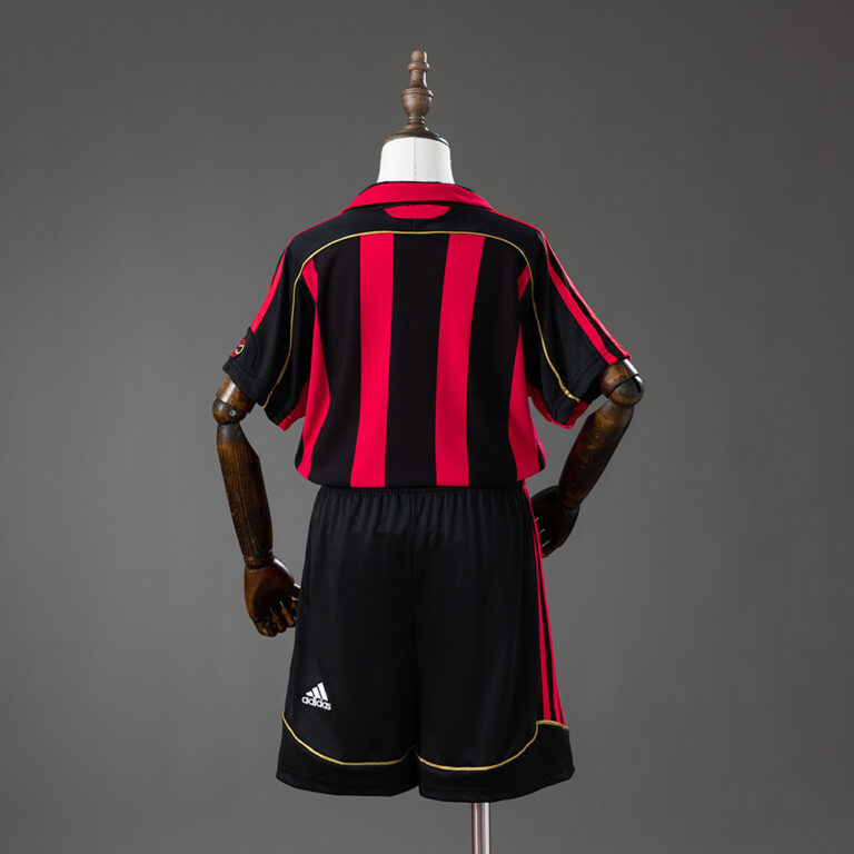 Kids Retro AC Milan 2006/07 Home Kit