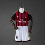 Kids Retro AC Milan 2013/14 Home Kit