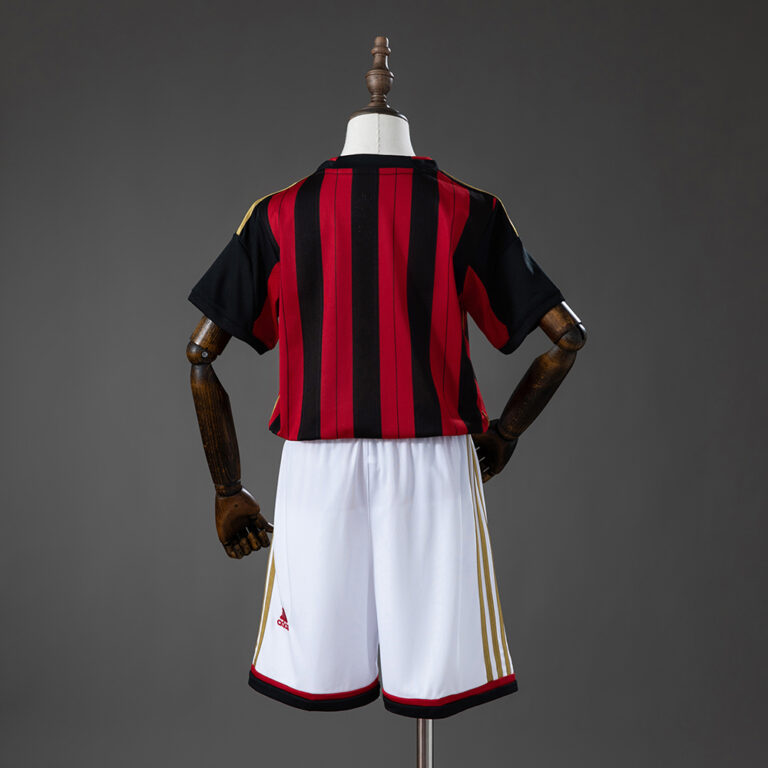 Kids Retro AC Milan 2013/14 Home Kit