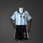 Kids Retro Argentina 1998 World Cup Home Kit
