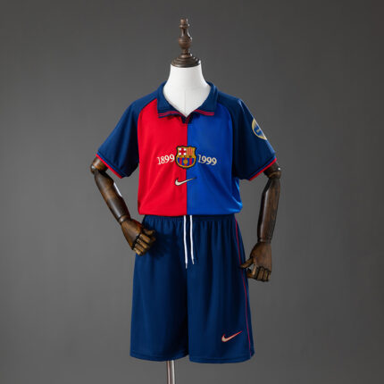 Kids Retro Barcelona 100th Anniversary Kit