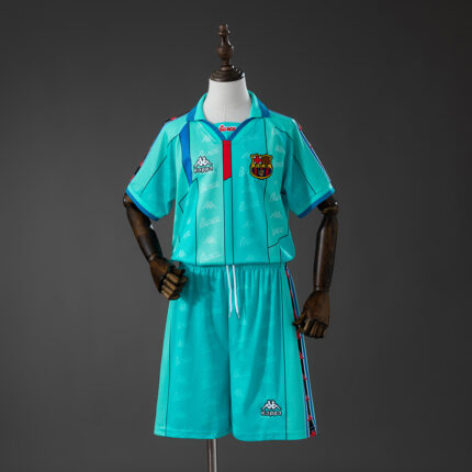 Kids Retro Barcelona 1996/97 Away Kit