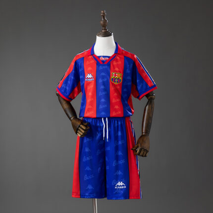 Kids Retro Barcelona 1996/97 Home Kit