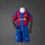 Kids Retro Barcelona 2007/08 Home Kit