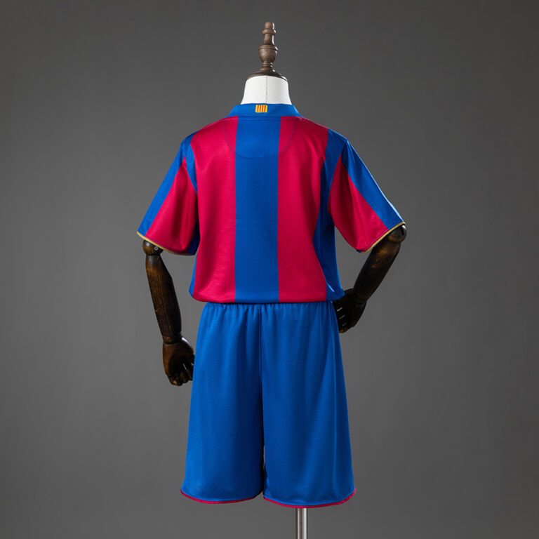 Kids Retro Barcelona 2007/08 Home Kit