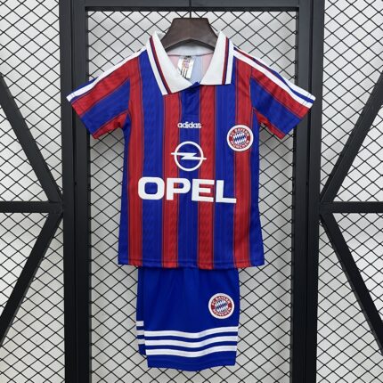 Kids Retro Bayern Munich 1995/97 Home blue Kit