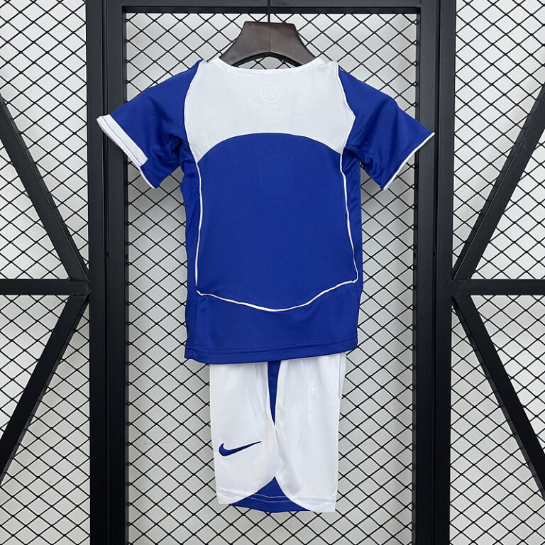 Kids Retro Brazil 2004 Away Kit