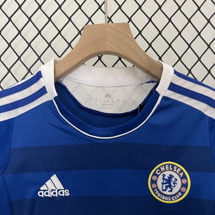 Kids Retro Chelsea 2012 Home Champions League Kit