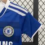 Kids Retro Chelsea 2012 Home Champions League Kit