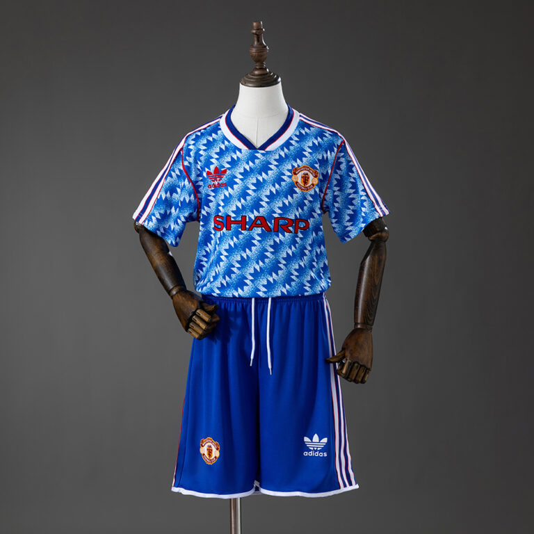 Kids Retro Manchester United 1990/92 Away Kit