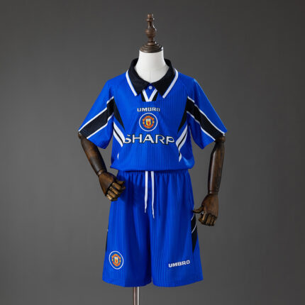 Kids Retro Manchester United 1996/98 Third Kit