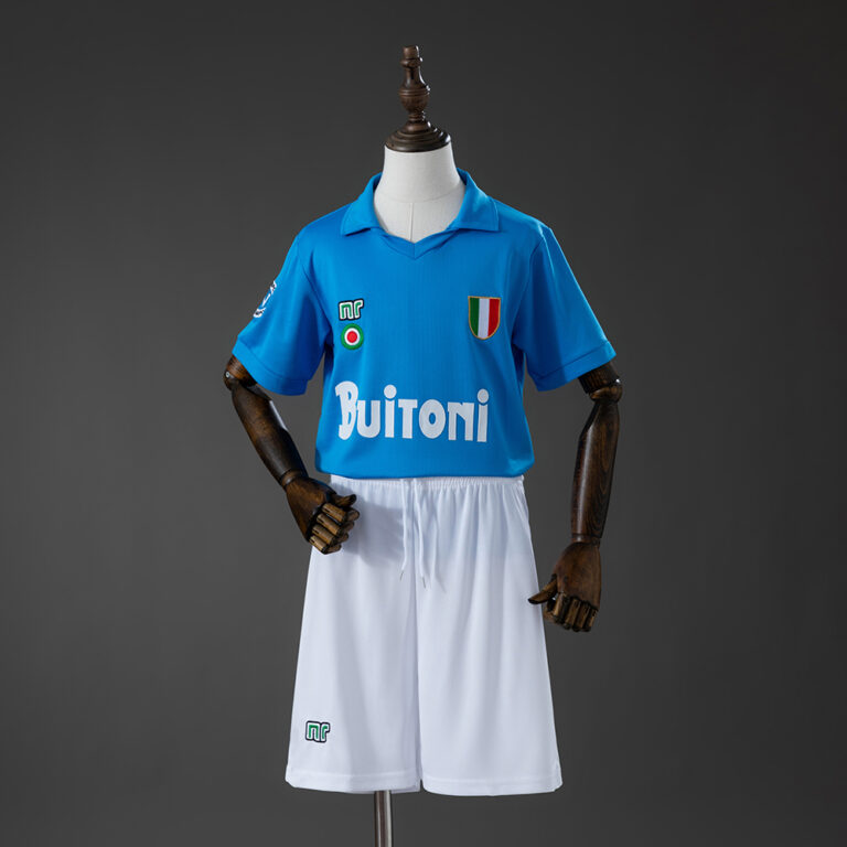 Kids Retro Napoli 1987/88 Home Kit