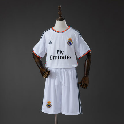 Kids Retro Real Madrid 2013/14 Home Kit