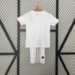 Kids Retro Real Madrid 2013/14 Home white Kit