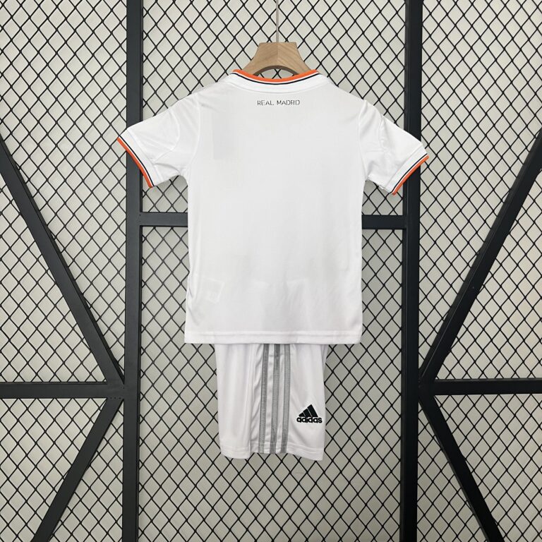 Kids Retro Real Madrid 2013/14 Home white Kit