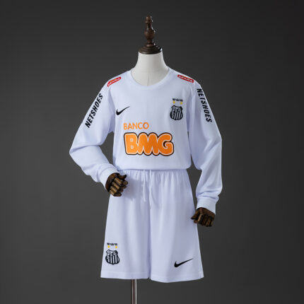 Kids Retro Santos 2012/13 Home Long Sleeve Kit