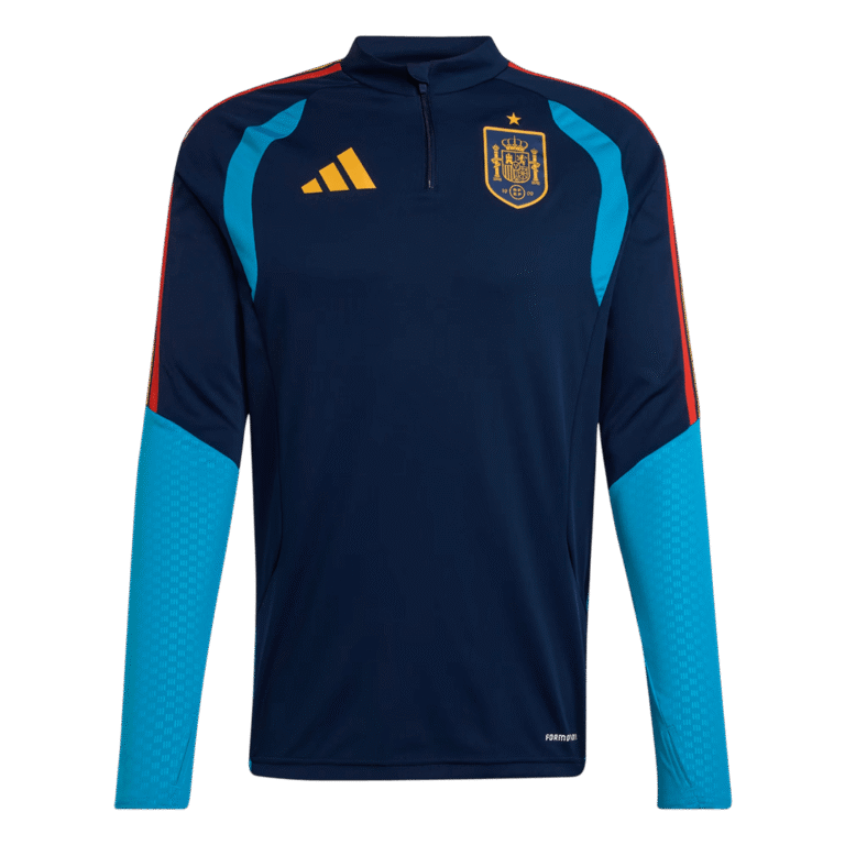 Kids Spain 2026 World Cup 1 4 Zip World Cup Navy Tracksuit