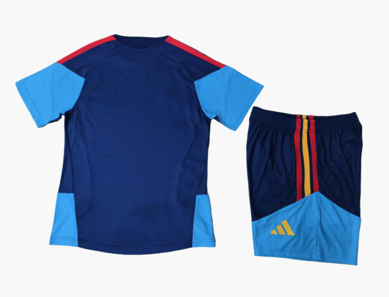 Kids Spain 2026 World Cup Blue Training Jersey Player Version