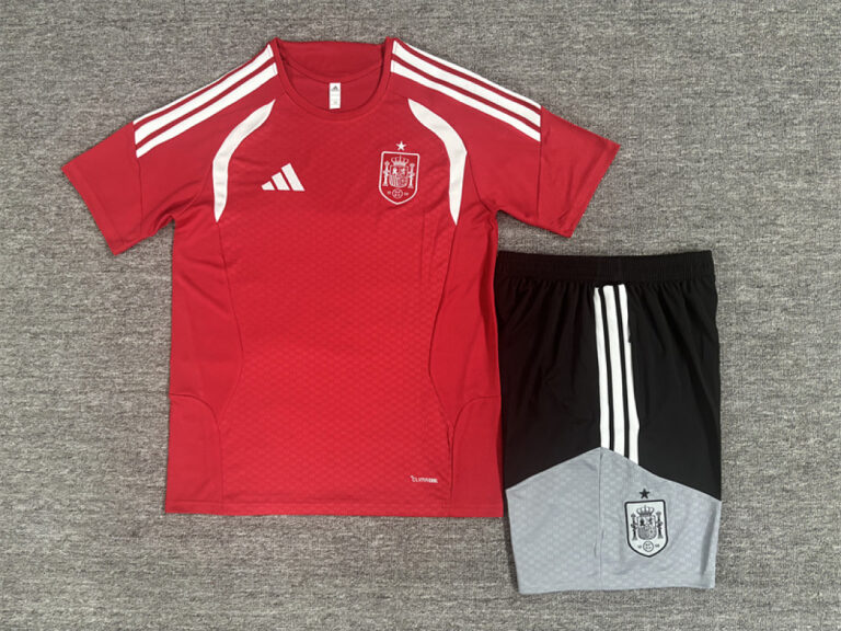 Kids Spain 2026 World Cup Red White Training Jersey
