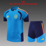 Kids Spain 2026 World Cup Two-star Edition Light Blue Training Jersey