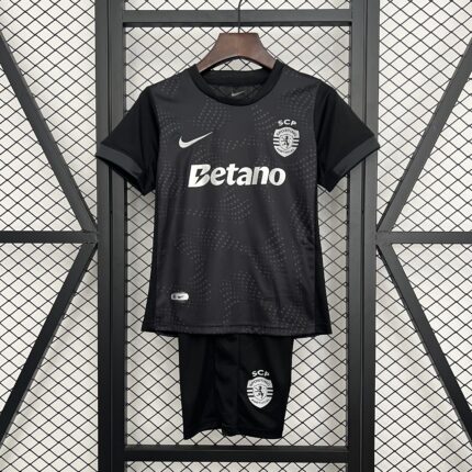 Kids Sporting CP 2025/26 Lisbon Special Edition Black Kit