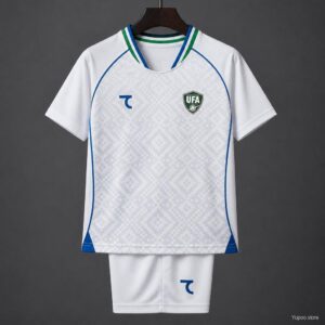 Kids Uzbekistan 2026 World Cup Away World Cup Kit