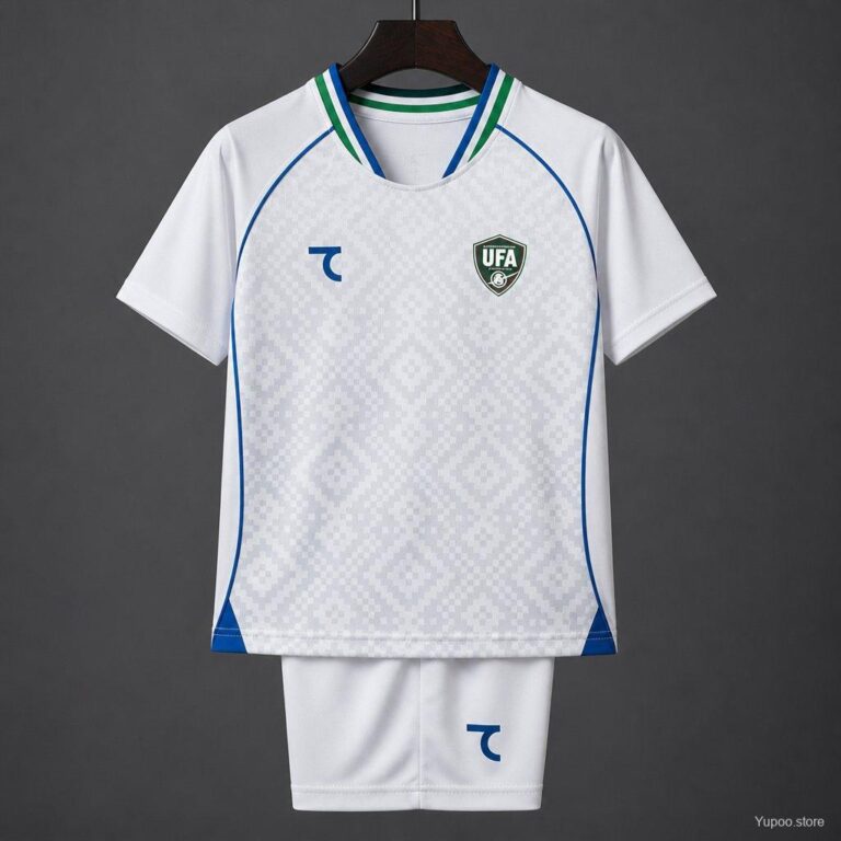 Kids Uzbekistan 2026 World Cup Away World Cup Kit