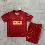 Kids Valencia CF 2025/26 Away red Kit