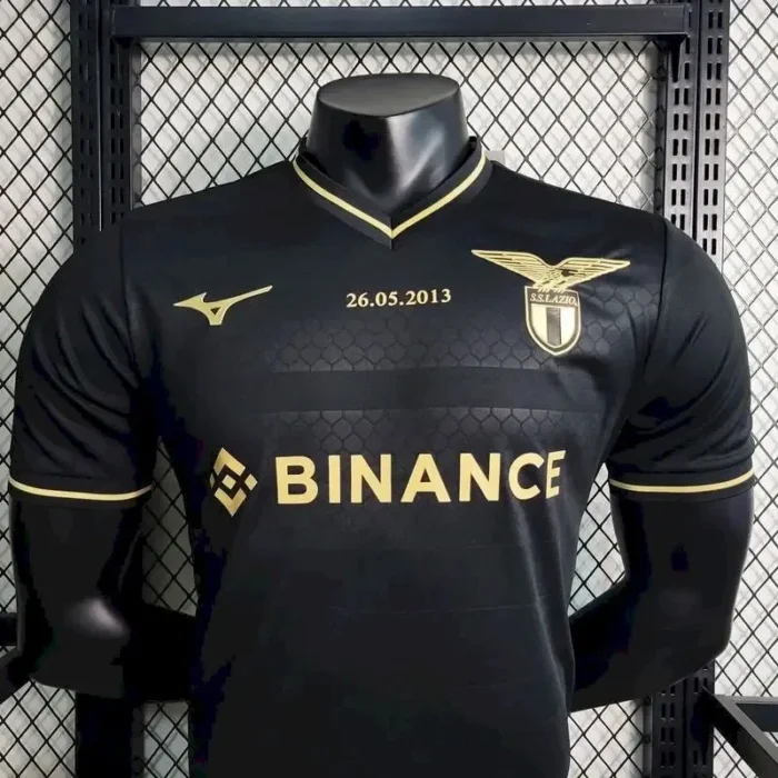 Lazio 2023/24 10th Anniversary Edition Jersey Player Version Black