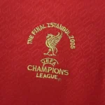 Liverpool 2005 Home Retro Jersey