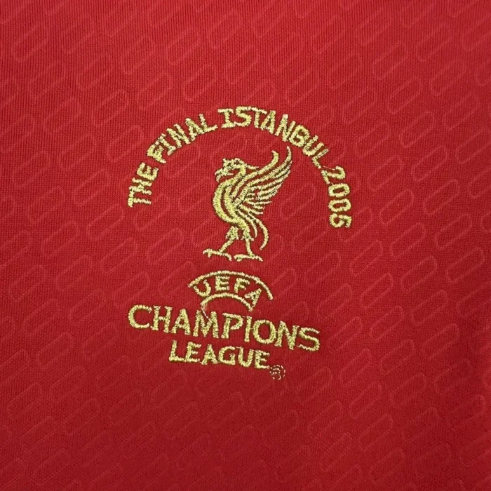 Liverpool 2005 Home Retro Jersey