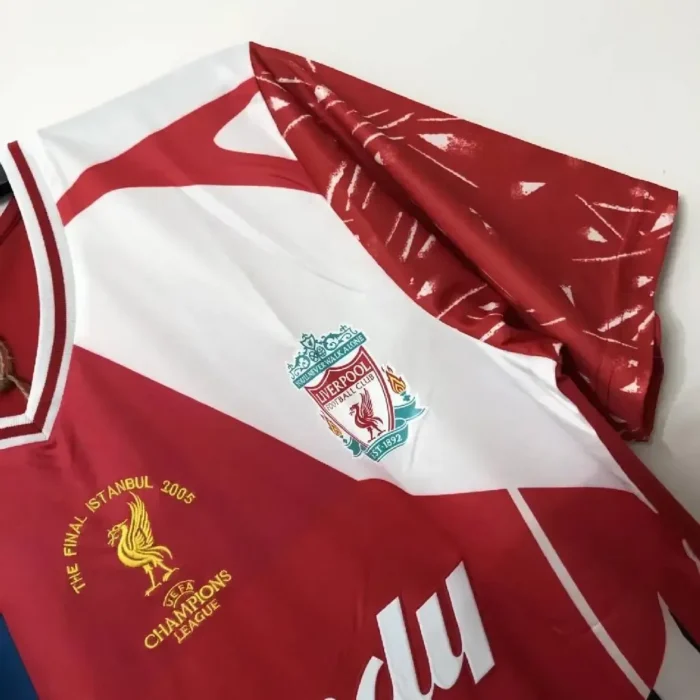 Liverpool 2005 The Final Istanbul Commemorate Retro Jersey