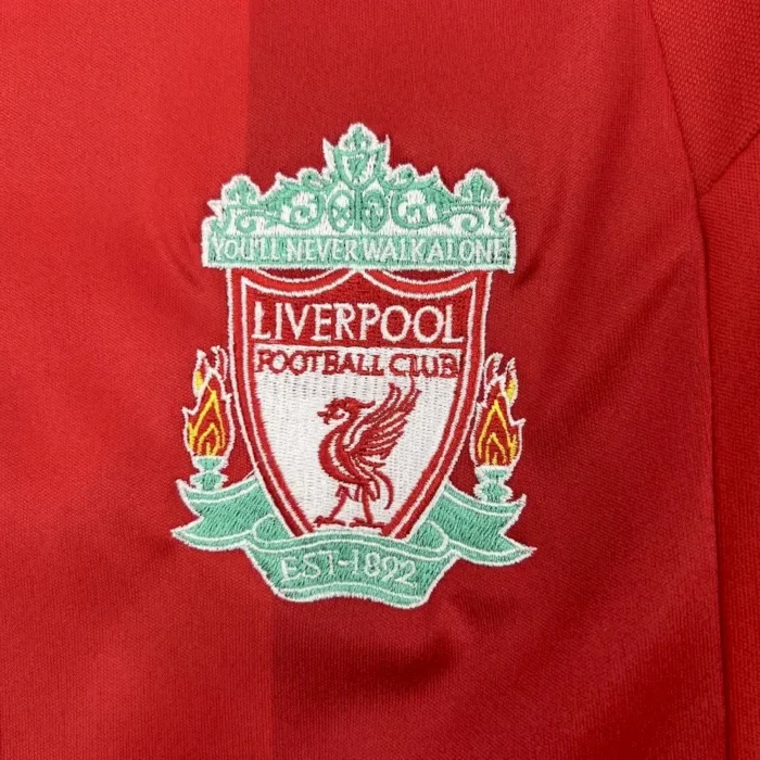 Liverpool 2008/10 Home Champion League Edition Jersey