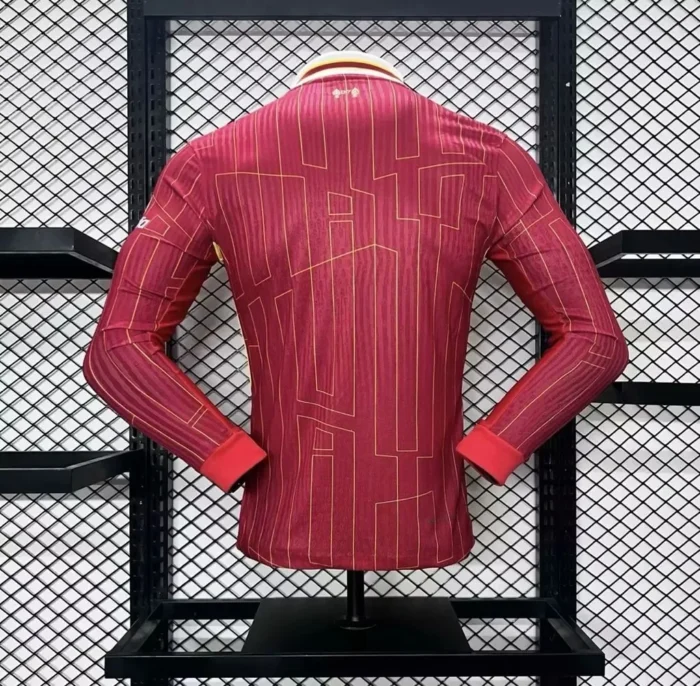 Liverpool 2024/25 Home Long Sleeves Jersey Player Version