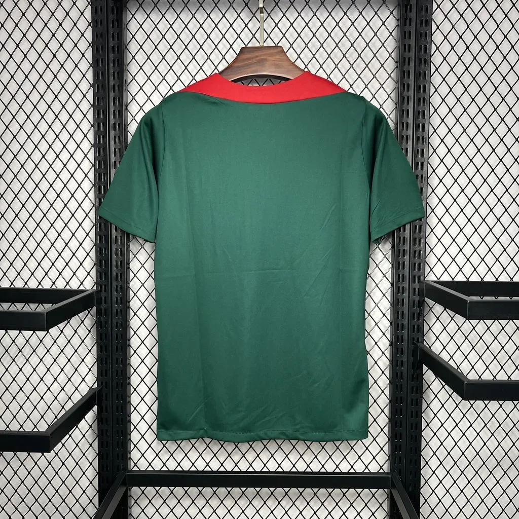 Liverpool 2024/25 Pre-match training dark green Jersey