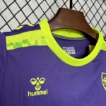 Malaga 2024/25 Away Kids Kit