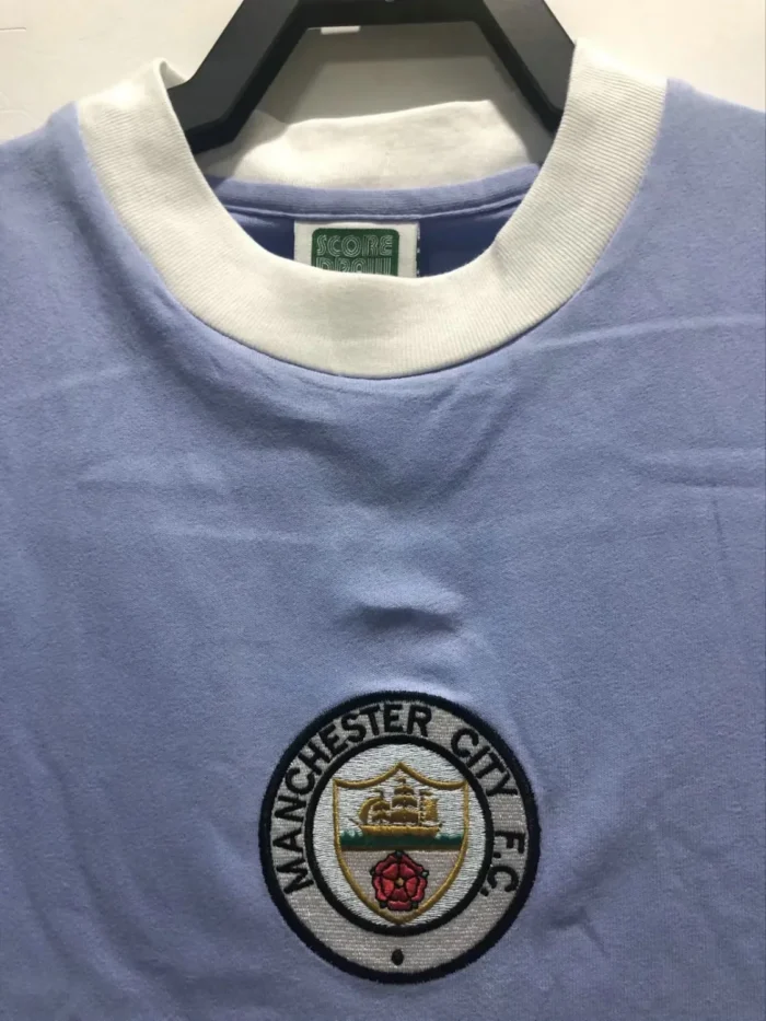Manchester City 1972 Home Retro Jersey