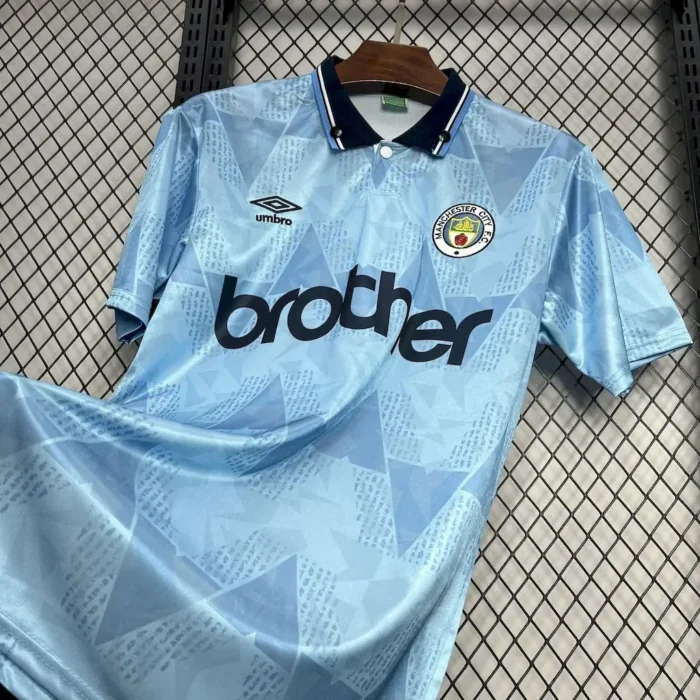 Manchester City 1989/91 Home Retro Jersey