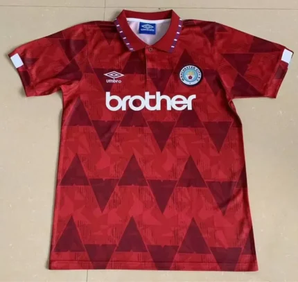 Manchester City 1990/1992 Away Retro Jersey
