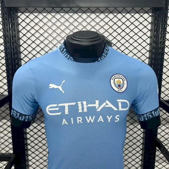 Manchester City 2024/25 Home Jersey Player Version