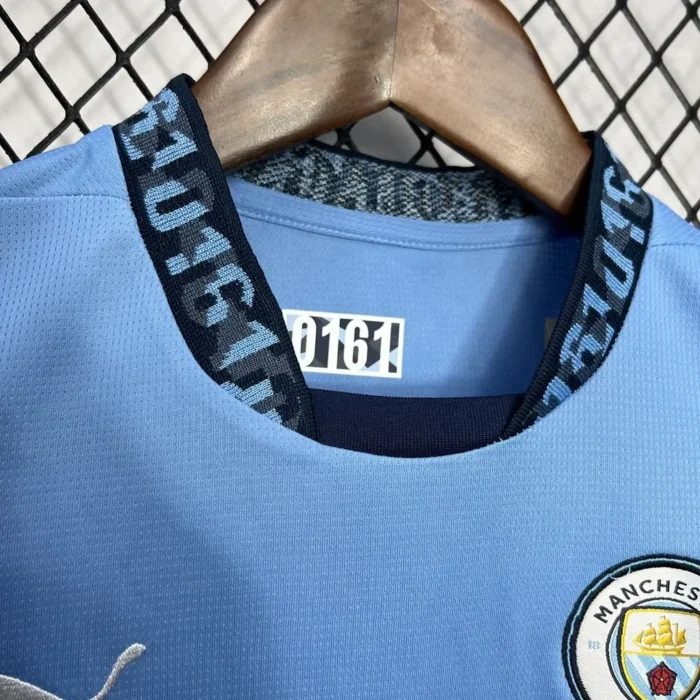 Manchester City 2024/25 Home Kids Kit