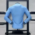 Manchester City 2024/25 Home Long Sleeves Jersey Player Version