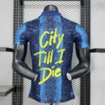 Manchester City 2025/26 Blue Special Edition Jersey Player Version