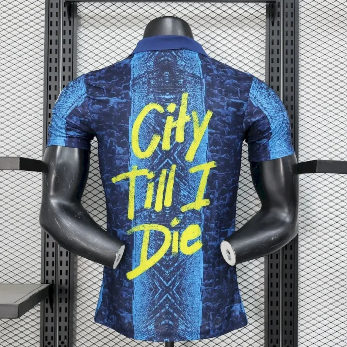 Manchester City 2025/26 Blue Special Edition Jersey Player Version