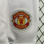 Manchester United 2007/08 Home Kids Retro Jersey And Shorts