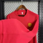 Manchester United 2007/08 Home Long Sleeves Retro Jersey