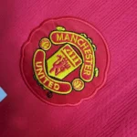 Manchester United 2007/08 Home Long Sleeves Retro Jersey