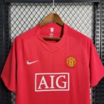 Manchester United 2007/08 Home Retro Jersey