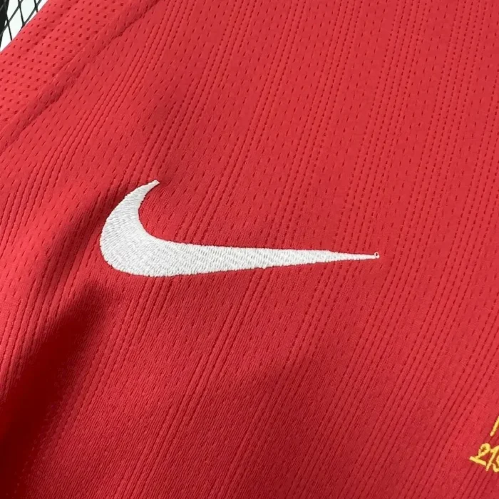 Manchester United 2007/08 Home UCL Long Sleeves Retro Jersey
