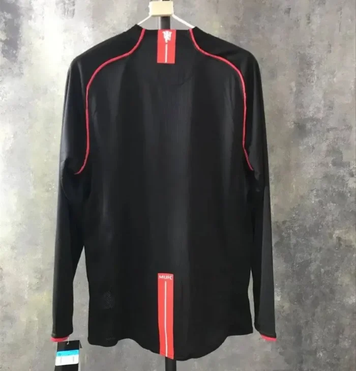 Manchester United 2007/08 Third Long Sleeves Retro Jersey